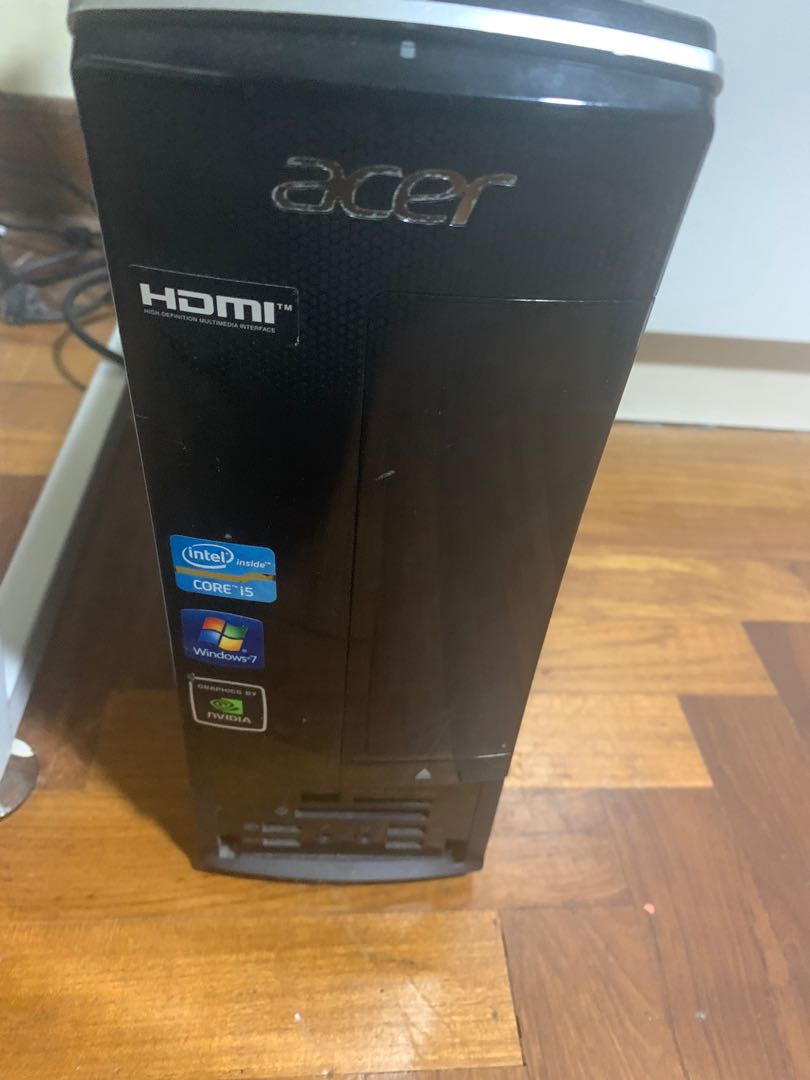 acer desktop cpu