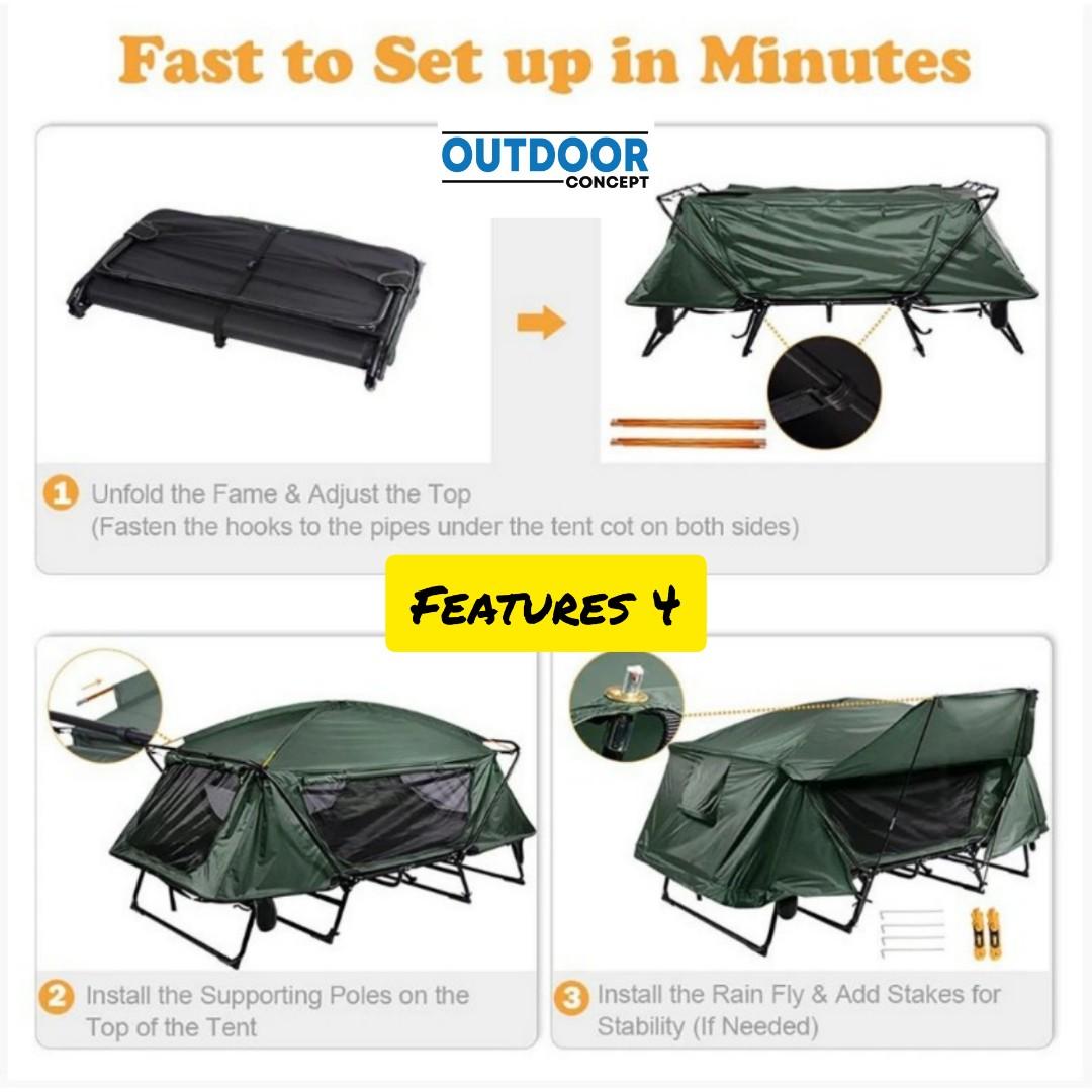 Tent cot anaconda hotsell