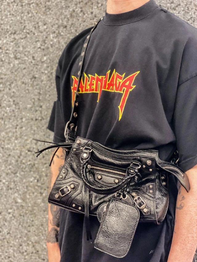 Balenciaga metallica shirt store