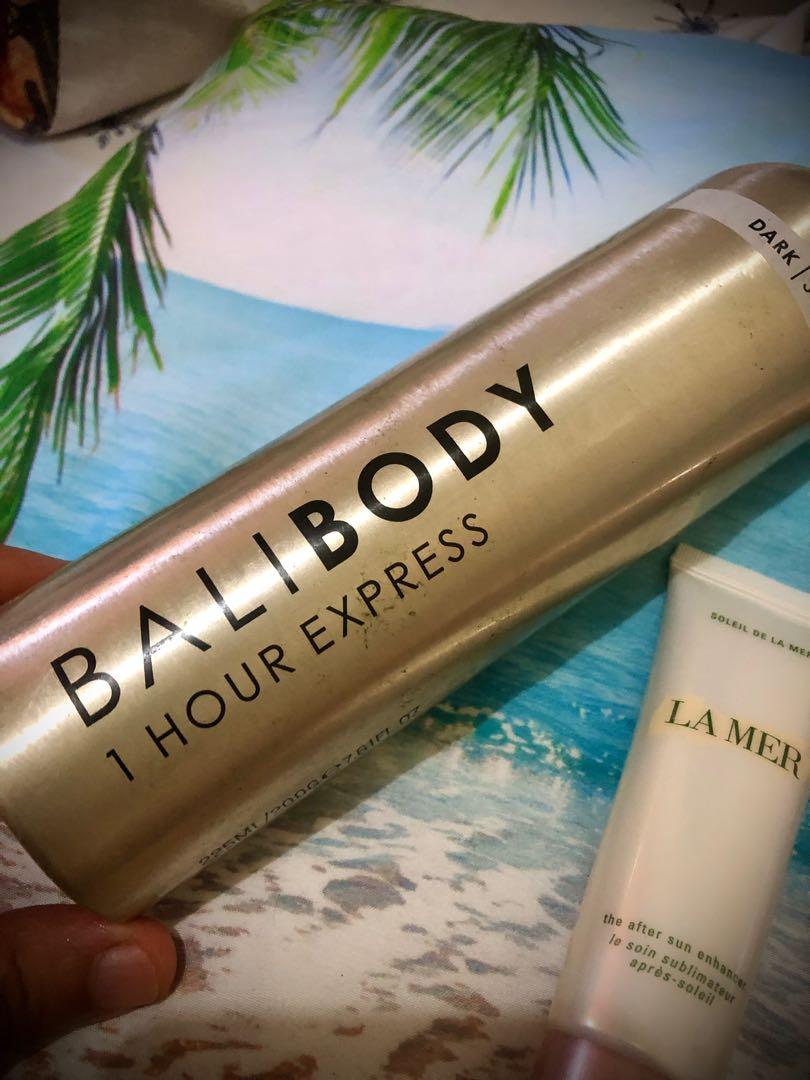 Bali Body - Tanning Express 🏝 🌺 (Category: Face Care) located in Muntinlupa City. Submitted by sunsandandwaves (Listing ID 1159634805, Image 2). Description: Bali Body - 900 🏖 ( half consumed ) Jergens. - 600. 🌊 ( 7/10 consumed ) If bundle - 1,200 instead of - 1,500 Plus Free Lamer sun enhancer ( brand new ).