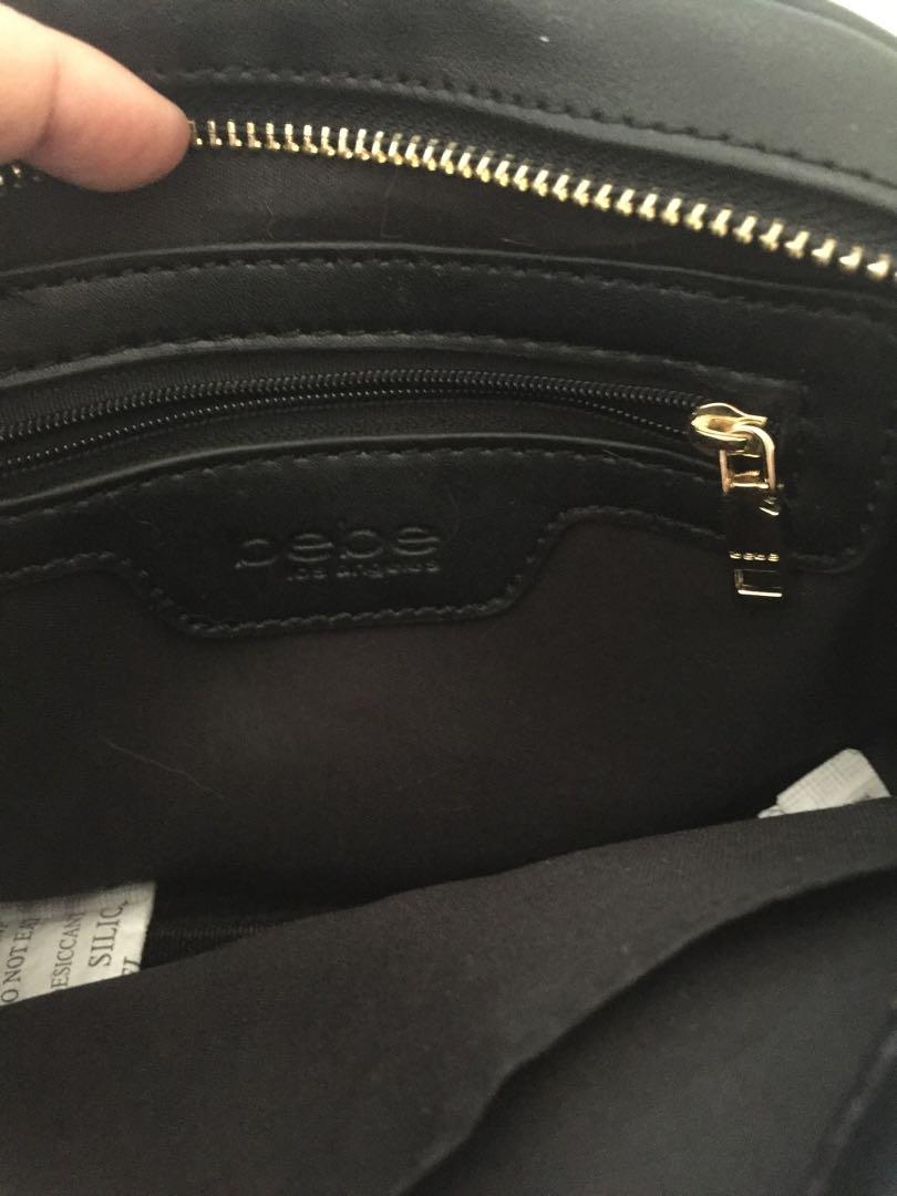 Bebe Authentic New (Category: Cross-body Bags) located in Lubao. Submitted by vidap (Listing ID 1159746712, Image 2). Description: Bebe Chain Crossbody Authentic Brand New Source: USA.