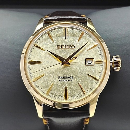 seiko presage gold
