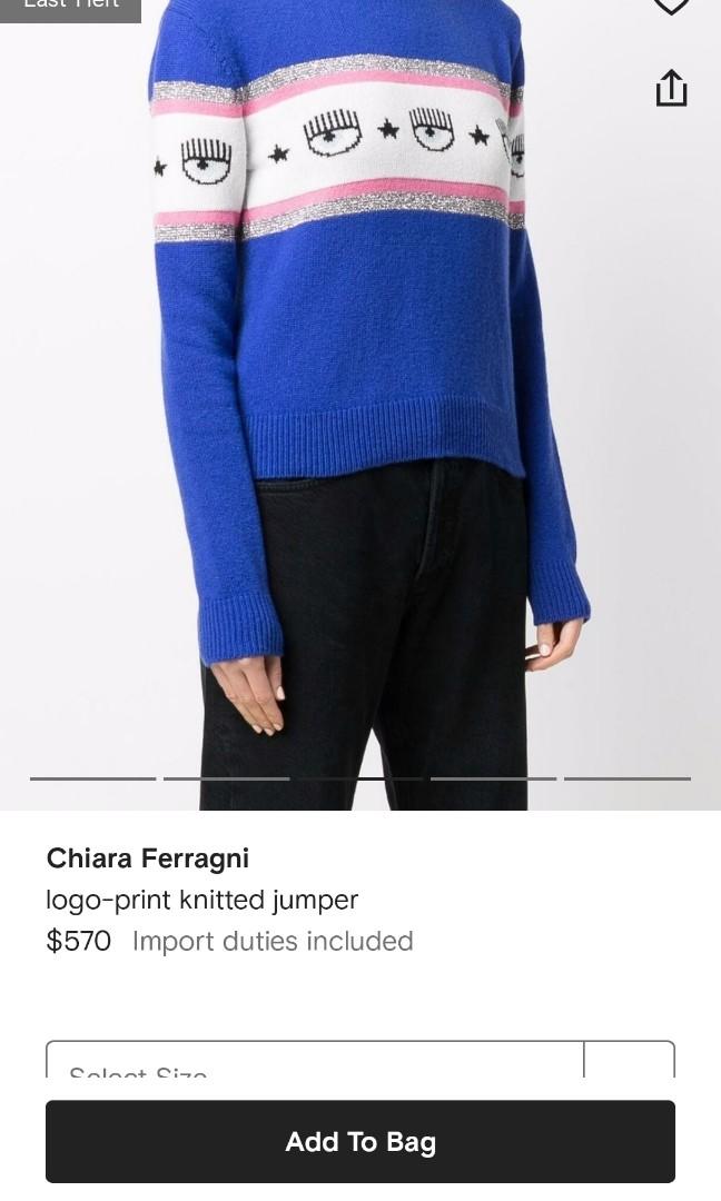 Chiara hotsell ferragni sweater