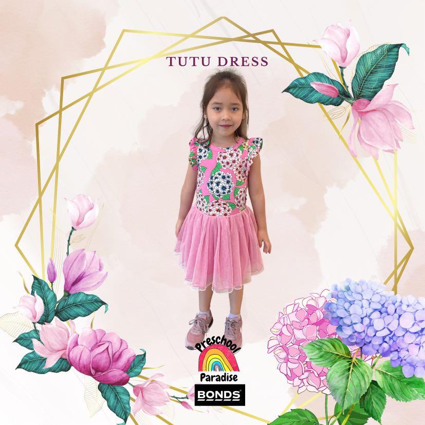Bonds Australia Girls ruffle sleeve tutu dress princess