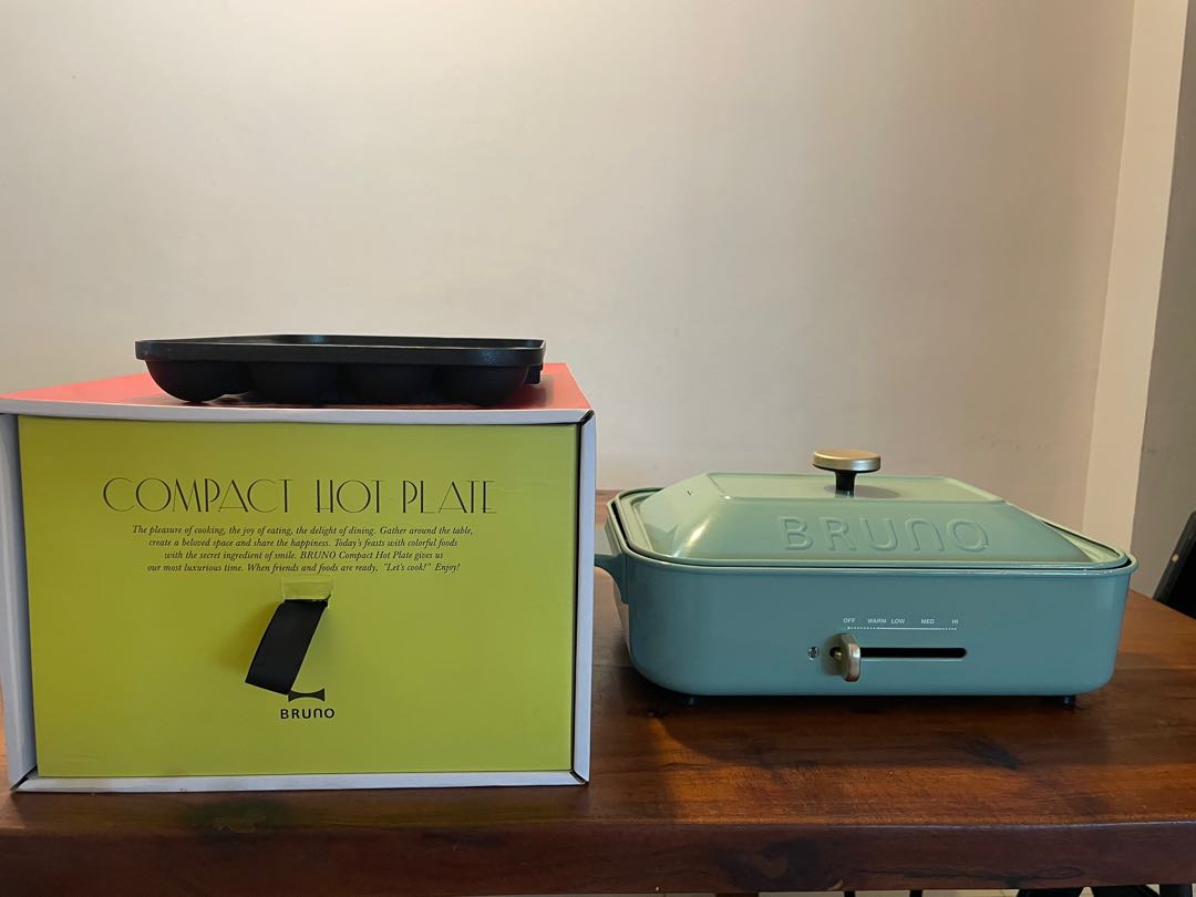 Bruno hot plate and takoyaki plate, TV & Home Appliances, Kitchen