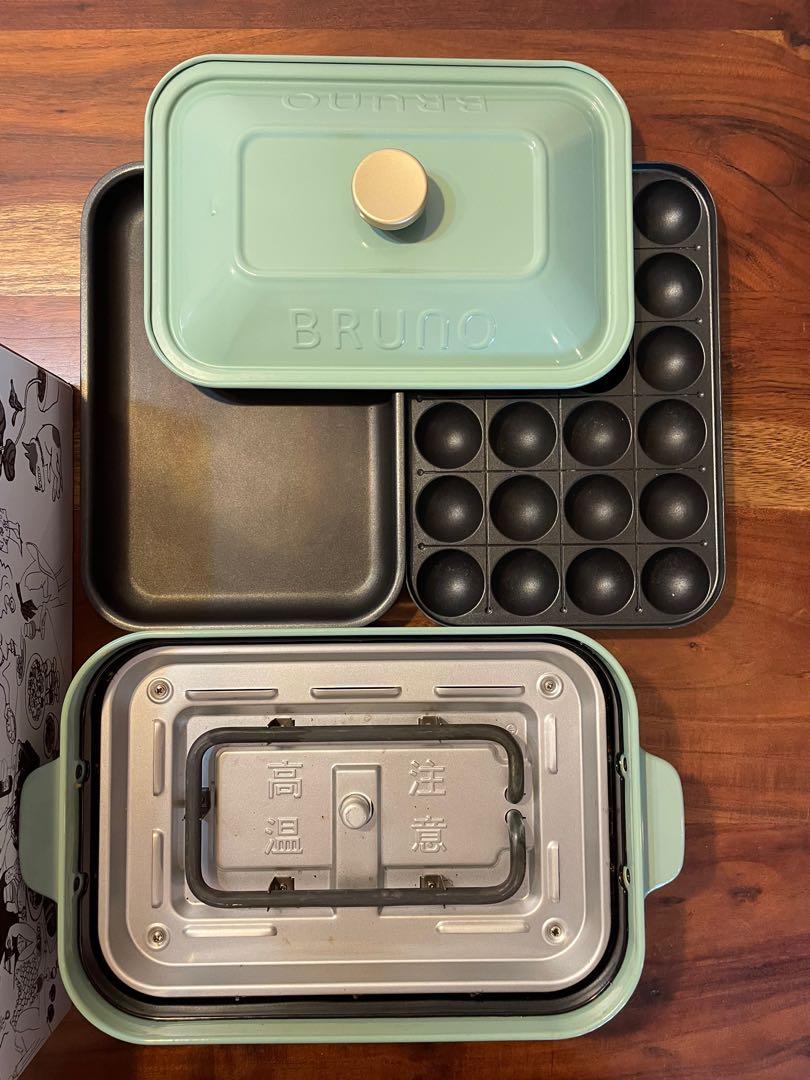 Bruno hot plate and takoyaki plate, TV & Home Appliances, Kitchen Appliances, BBQ, Grills