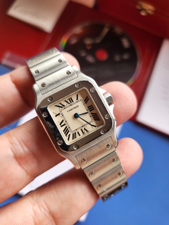 Cartier santos ladies price hot sale