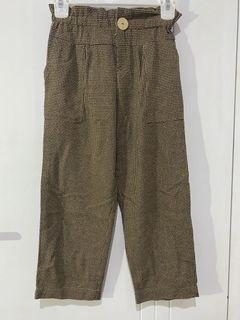 Celana Zara Kids Kotak Kotak