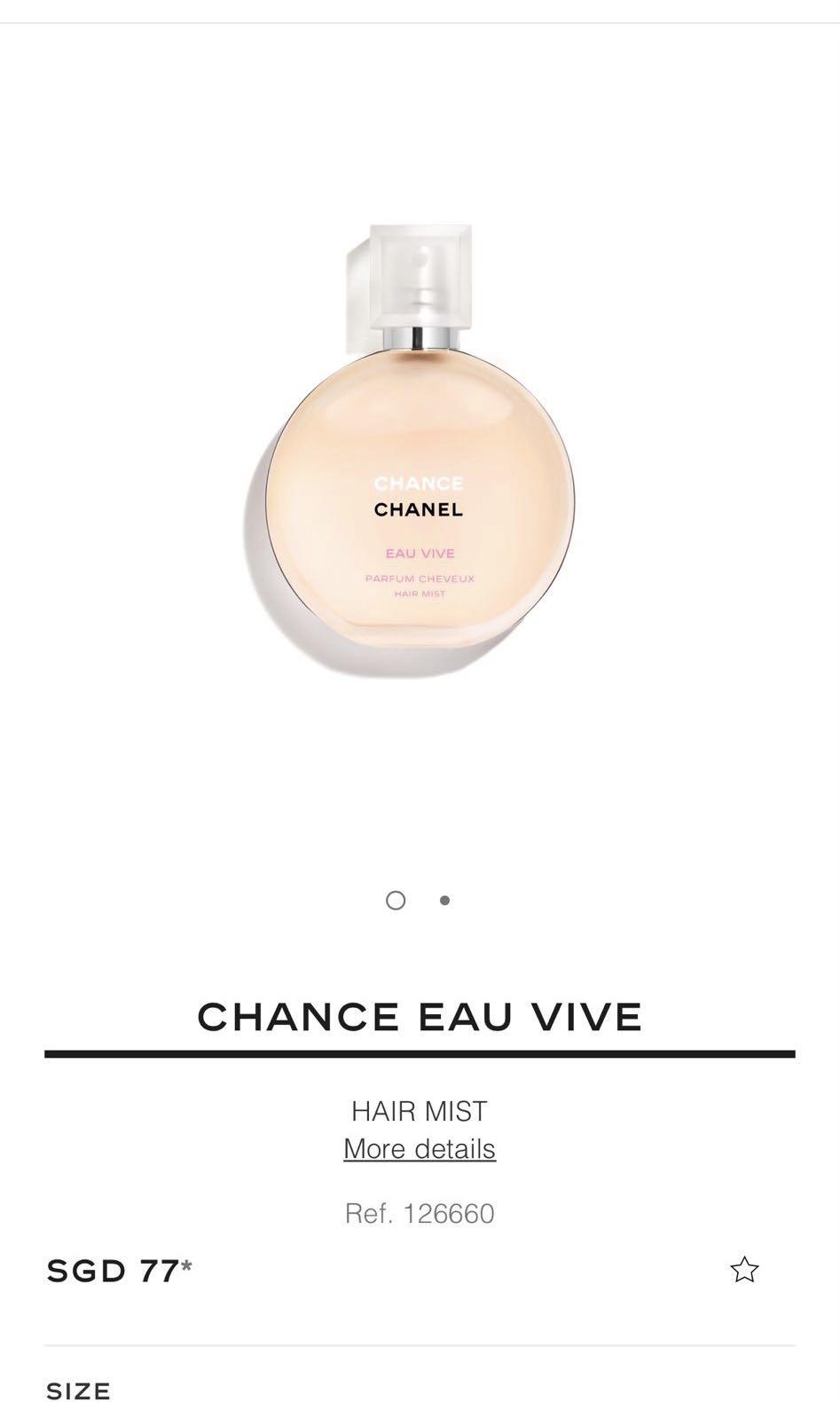 Chanel Beauty Chance Eau Vive Hair Mist 35ml (Haircare,Styling and