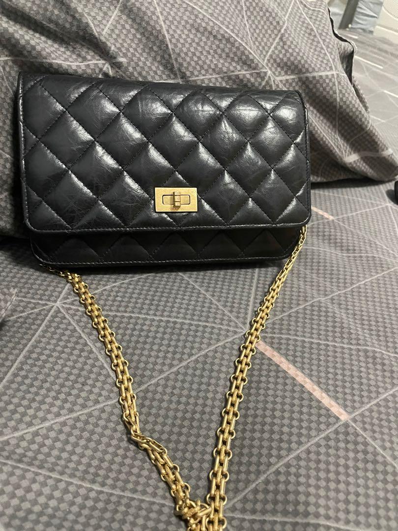 Chanel Wallet on chain 2.55reissue, Women's Fashion, Bags