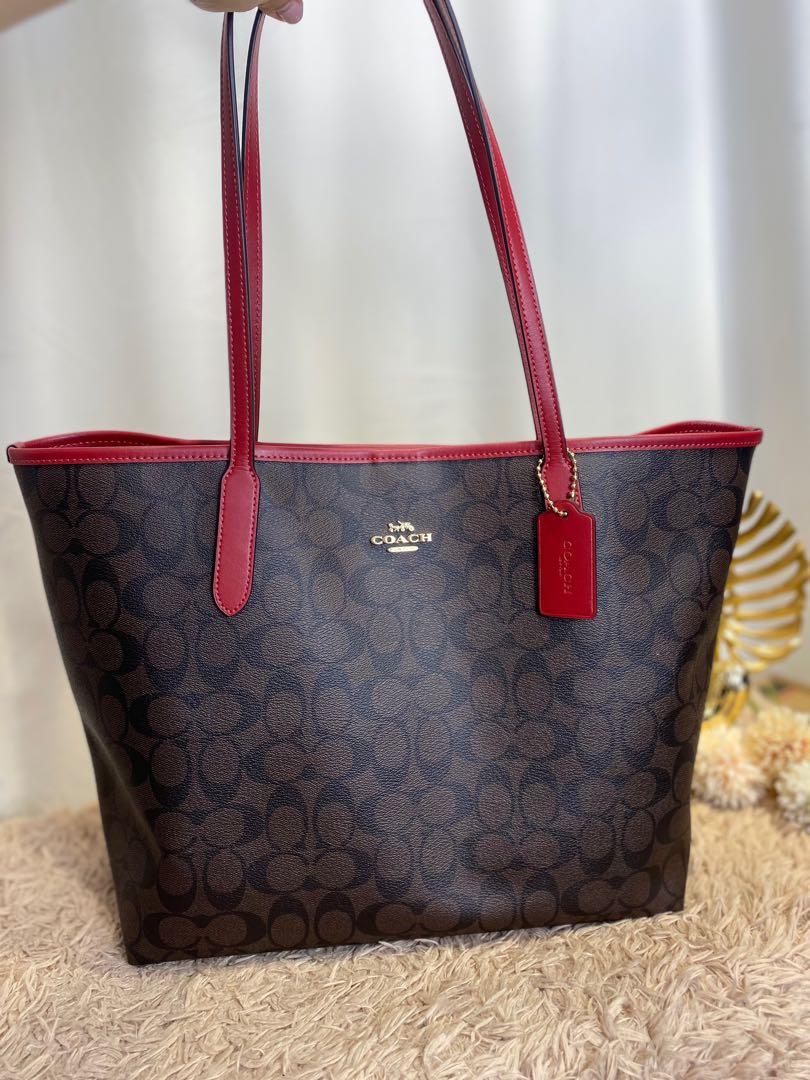 Coach City Tote Bag, Luxury, Bags & Wallets on Carousell