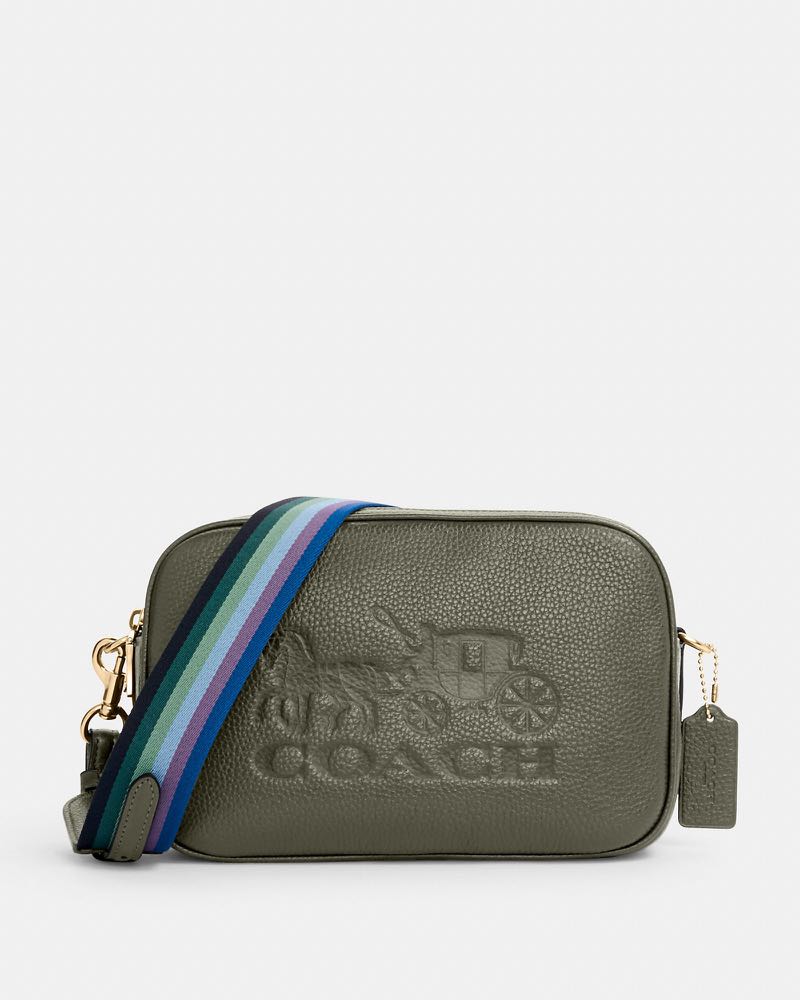 coach jes crossbody with horse and carriage Women s Fashion Bags