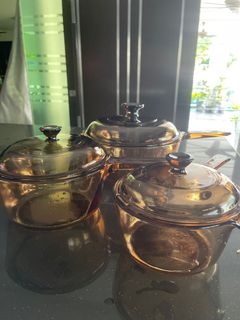 Glass Pots Pans Cooking  Glass Pots Pans Vision Corning