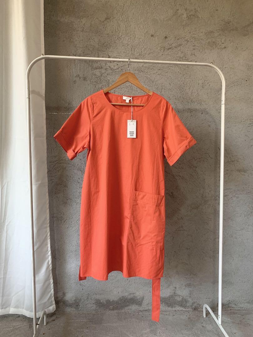 Cos cheap coral dress