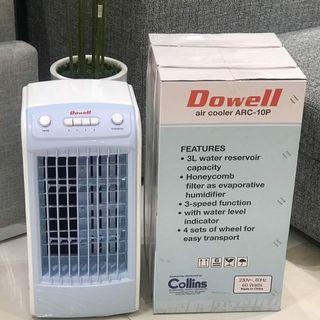 Dowell 3L Air Cooler Cooling Fan 3 speed humidifier with wheel