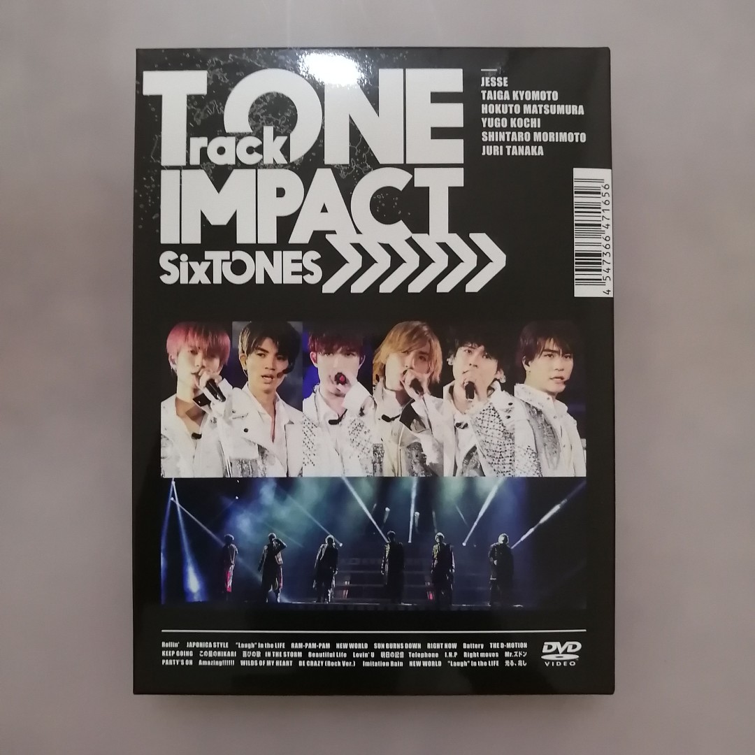 DVD Concert - SixTONES TrackONE -IMPACT- [Limited Edition 