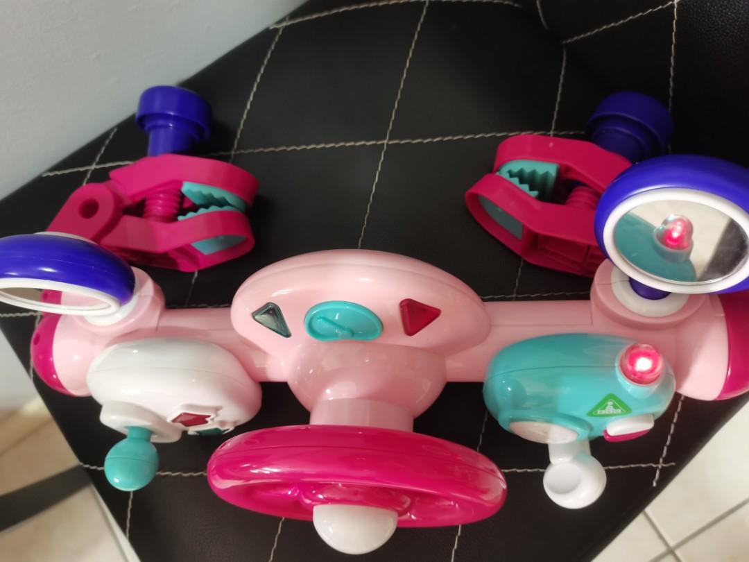 Early Learning Centre Light Sound Buggy Driver Pink Hobbies