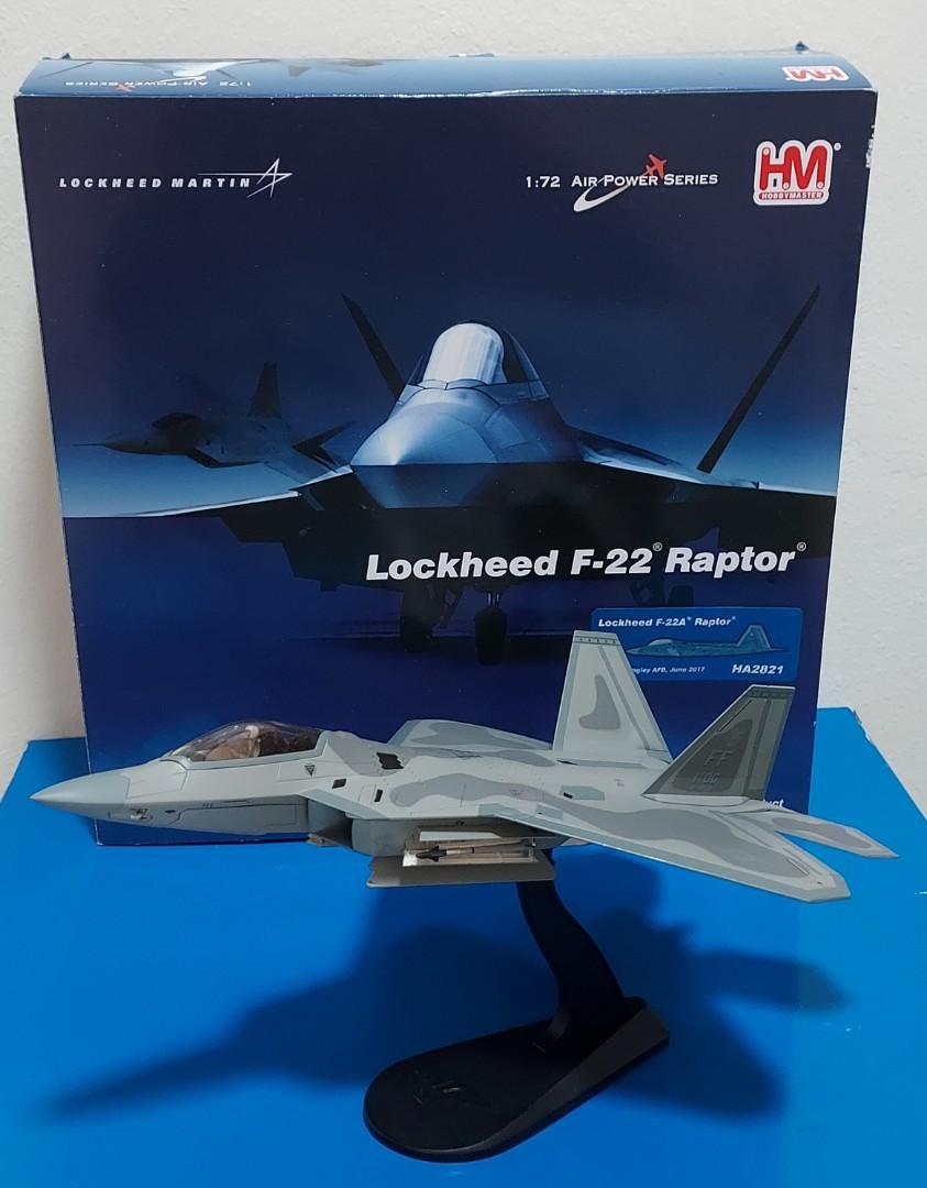 最終値下済み　ホビーマスター　F-22 ラプター　1／72車種F-22ラプター