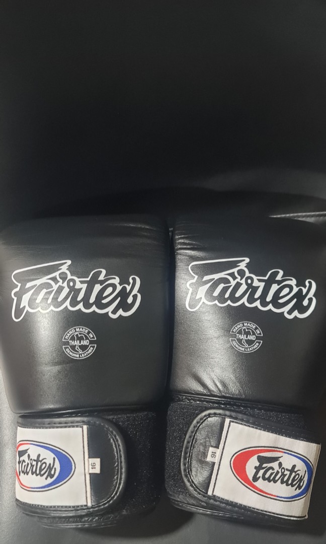 Fairtex 16oz boxing gloves, Sports Equipment, Other Sports Equipment and Supplies on Carousell
