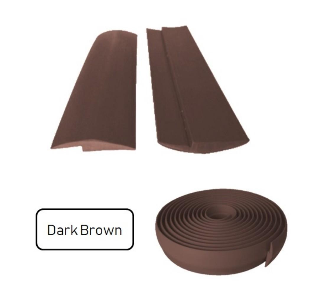 Flexible PVC Skirting Strip for Edges, Furniture & Home Living