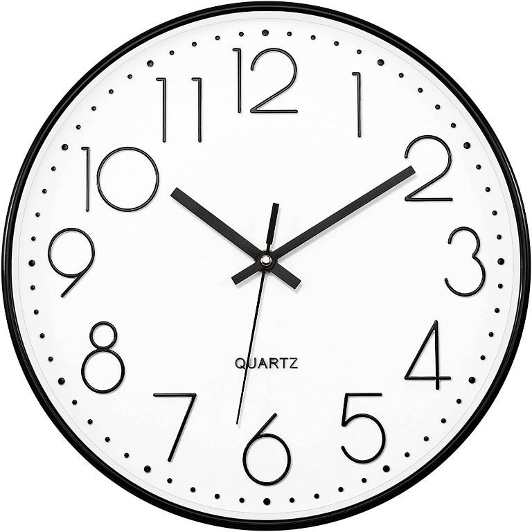 Quartz Clock Sweep Movement Mechanism Silent No Ticking Sound 