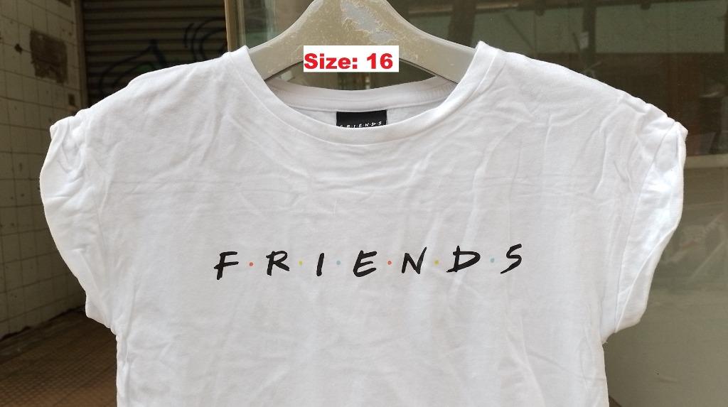 Friends 全棉tee 成年女性也可能合適 兒童 孕婦用品 嬰兒及小童流行時尚 Carousell