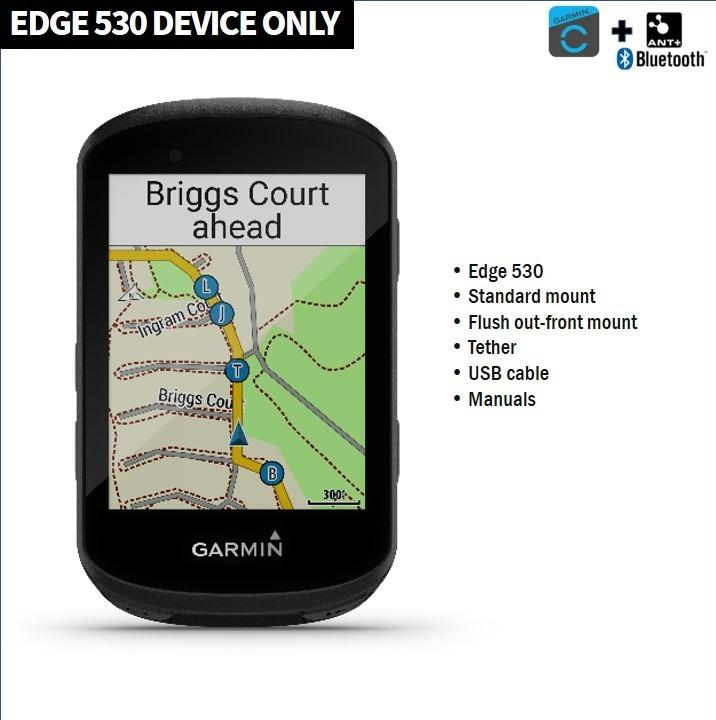 GARMIN EDGE 530 Bundle Advanced Cycling Bike Computer with GPS