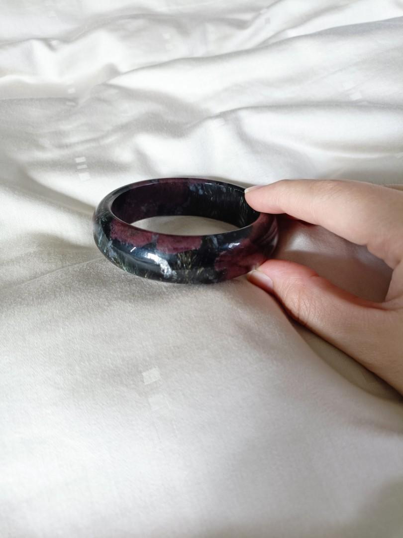 Garnet bangle clearance