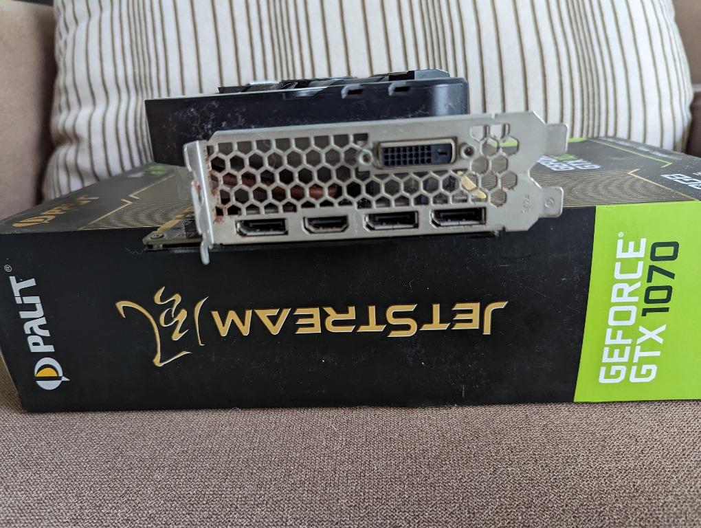 GeForce® GTX 1070 Super JetStream, Computers & Tech, Parts ...