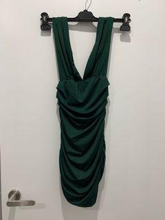 Green Party dress