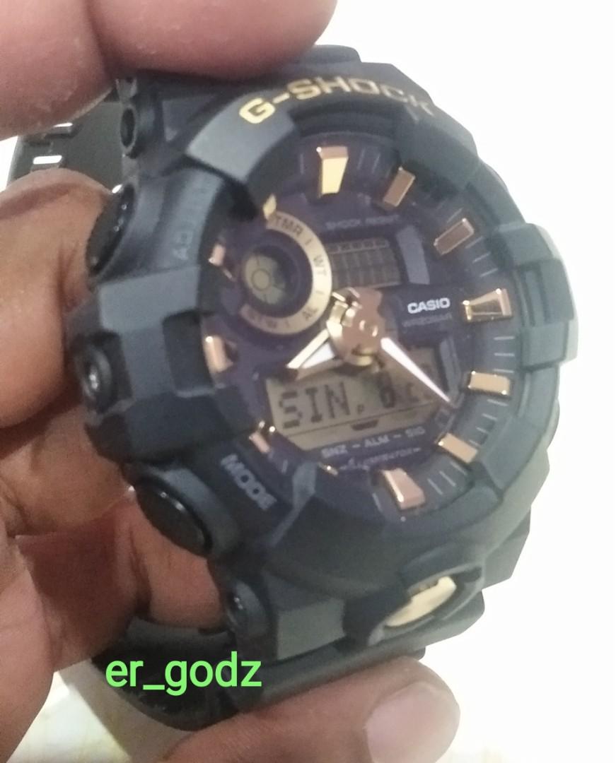 G Shock GA 710B 1A9 ULN Used Like New 100