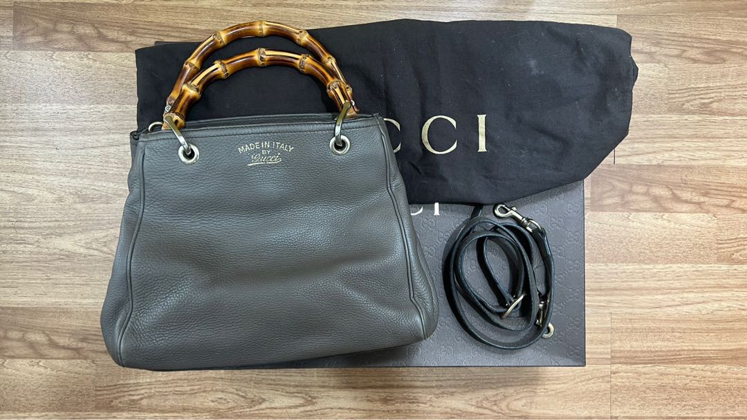 gucci bamboo shopper mini