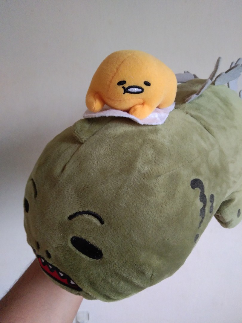 gudetama godzilla plush