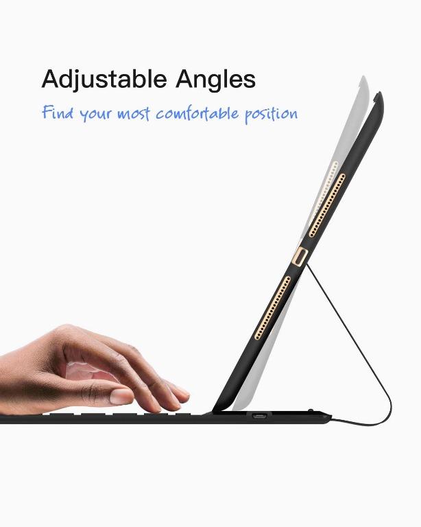 H3725 Inateck Keyboard Case for iPad 2021(9th Gen)/iPad 2020(8th Gen)/ iPad 2019(7th Gen) 10.2