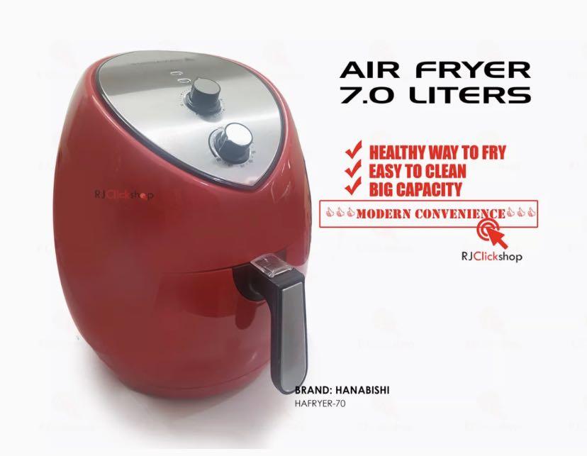 Hanabishi air fryer 7 liters sale