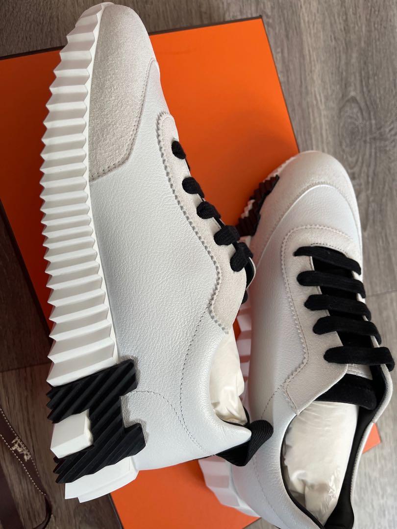 Hermes Bouncing Sneaker Panda, Luxury, Sneakers u0026 Footwear on Carousell