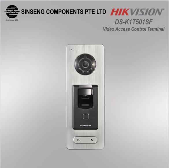 Hikvision DSK1T501SF Outdoor Reader IP68 Weatherproof Fingerprint+Face