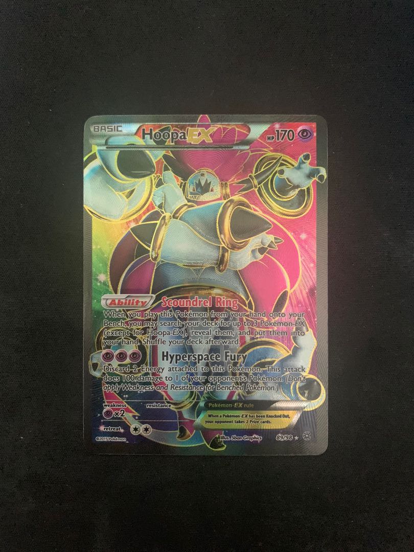 Hoopa EX 89/98 Full Art Ultra Rare | Pokemon Cards TCG XY