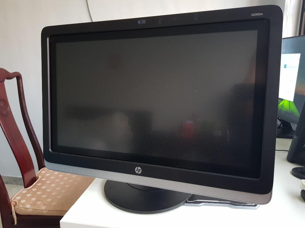 HP S230TM Monitor, Computers & Tech, Desktops on Carousell