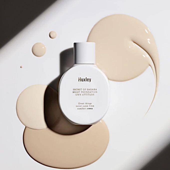 Huxley Priming Essence Radiance Layer & Moist Foundation Own Attitude