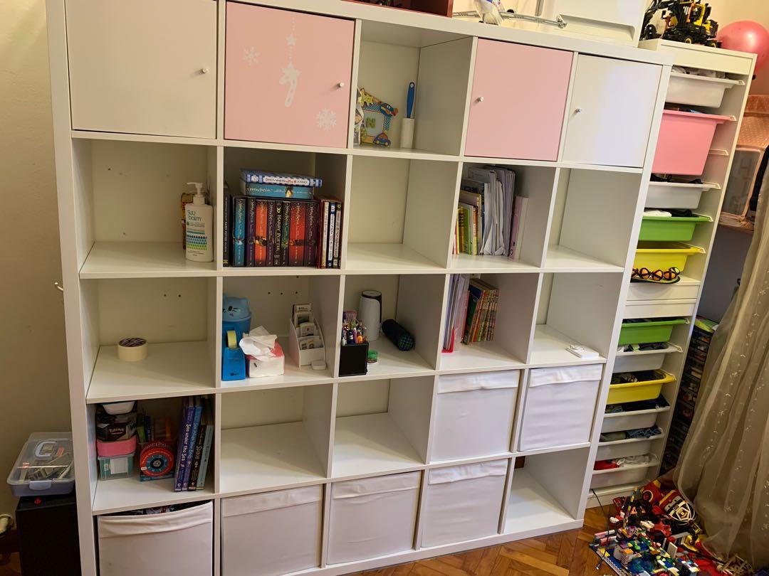 Ikea Kallax & Trofast w drawers, Furniture & Home Living, Furniture