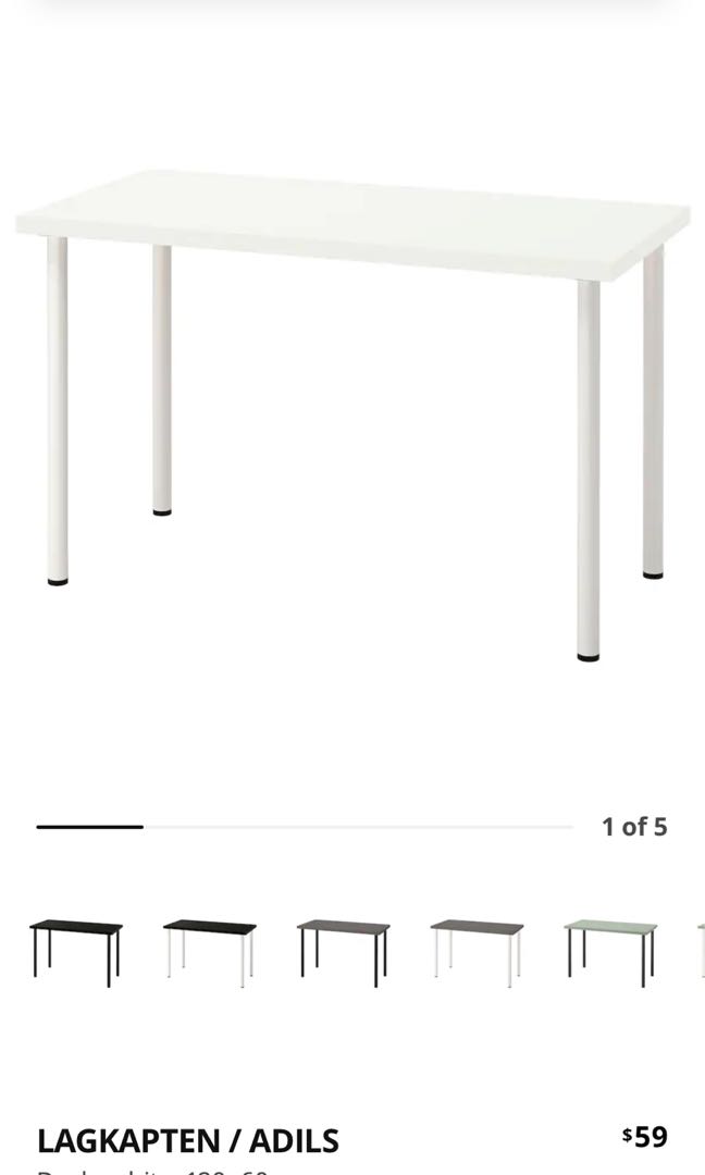 IKEA Table Desk, Furniture & Home Living, Furniture, Tables & Sets on