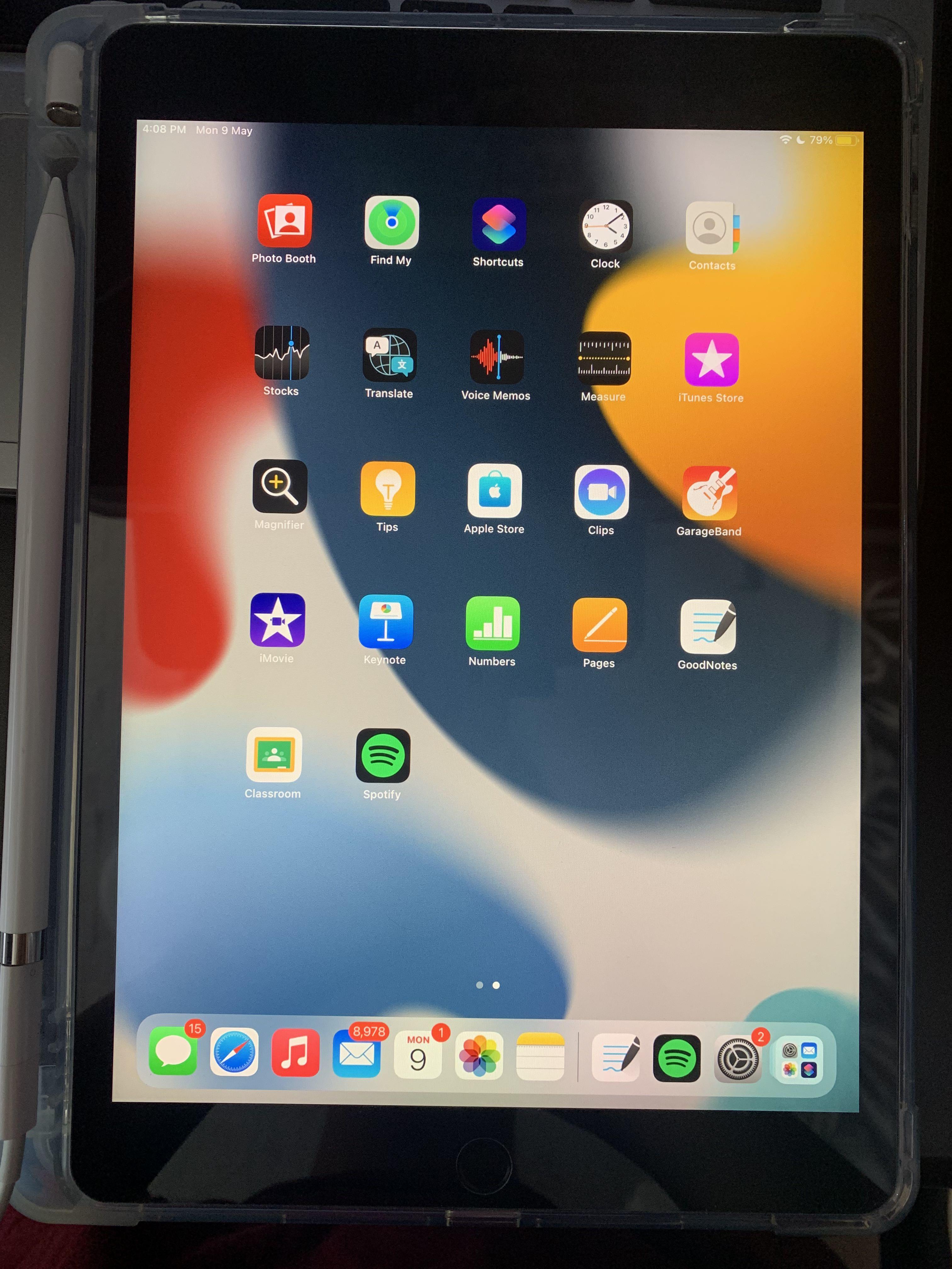 IPad 9 WIFI 64 GB 連Apple Pencil 1, 手提電話, 平板電腦, 平板電腦 