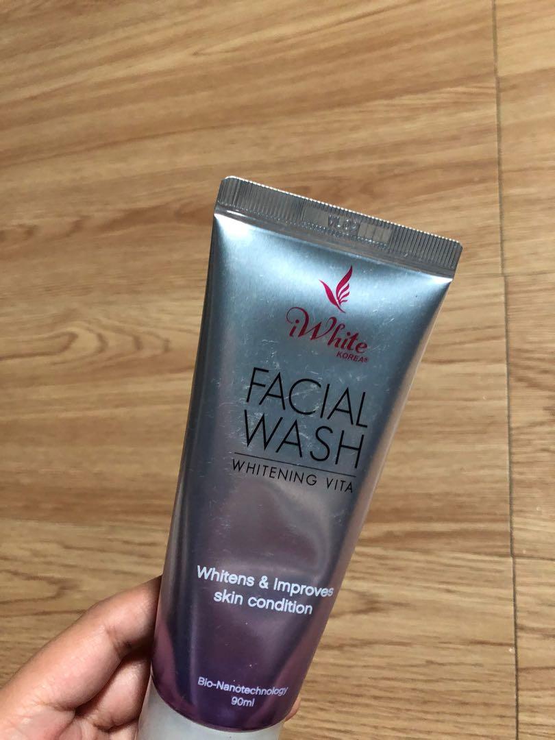 iWhite Korea Facial Wash 90ml, Beauty & Personal Care, Face, Face Care