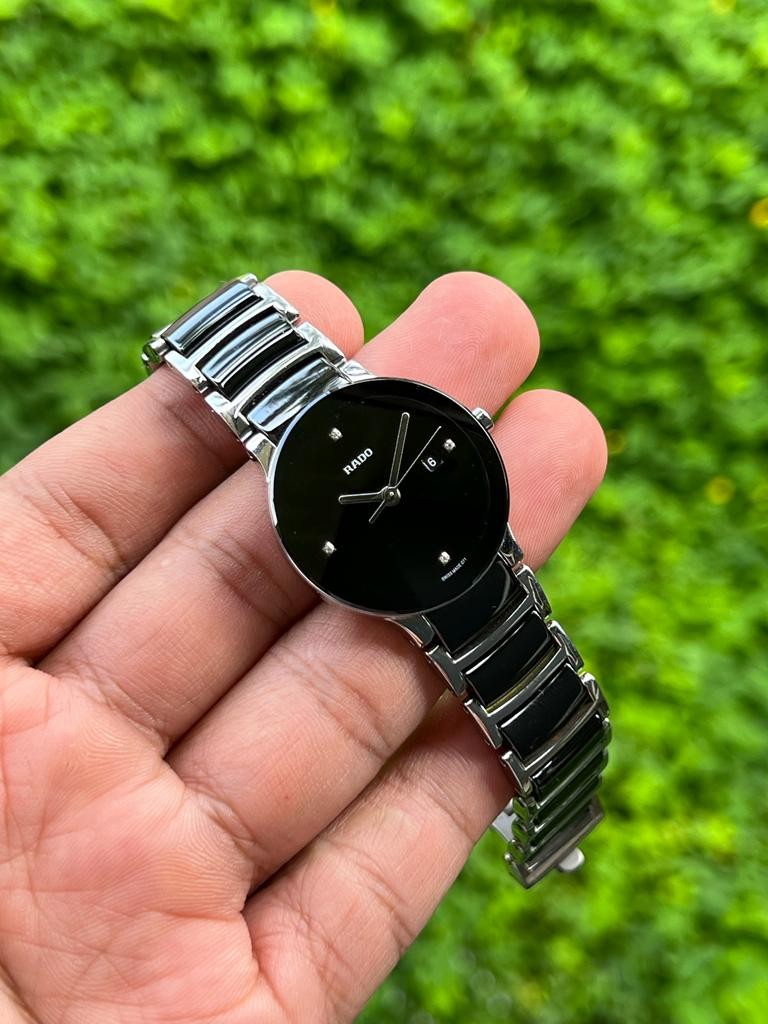 Jam tangan wanita branded Rado Diastar centrix Diamond Fesyen