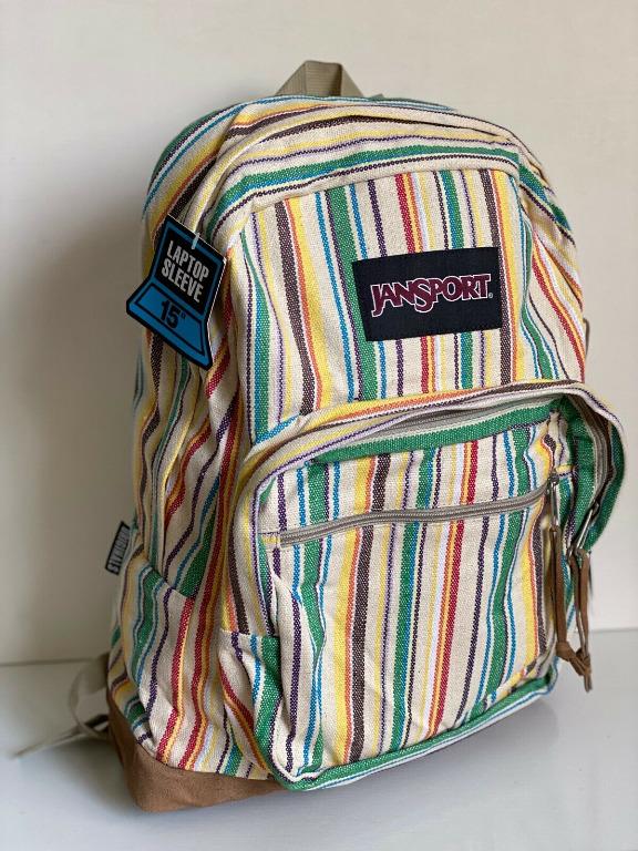 JANSPORT RIGHT PACK EXPRESSIONS STRIPES SCHOOL TRAVEL BACKPACK BAG