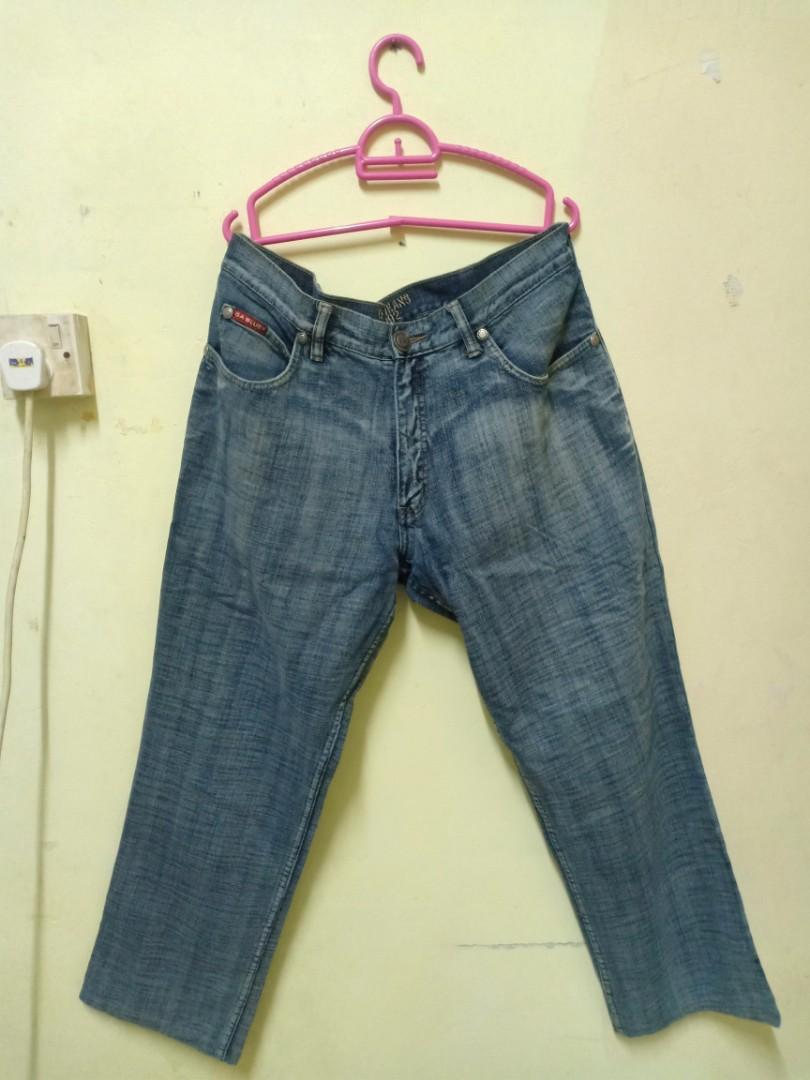 Jeans G.A Blue Classic, Men's Fashion 