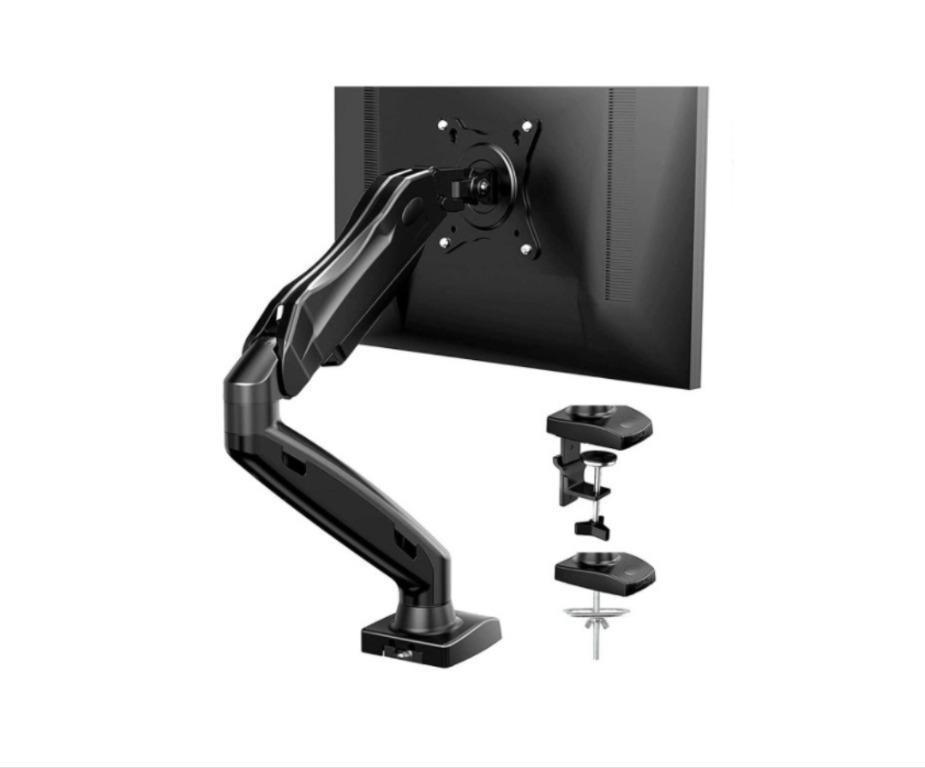 JT041 HUANUO HNSS6 Full Motion Desk Mount Single Monitor Mount