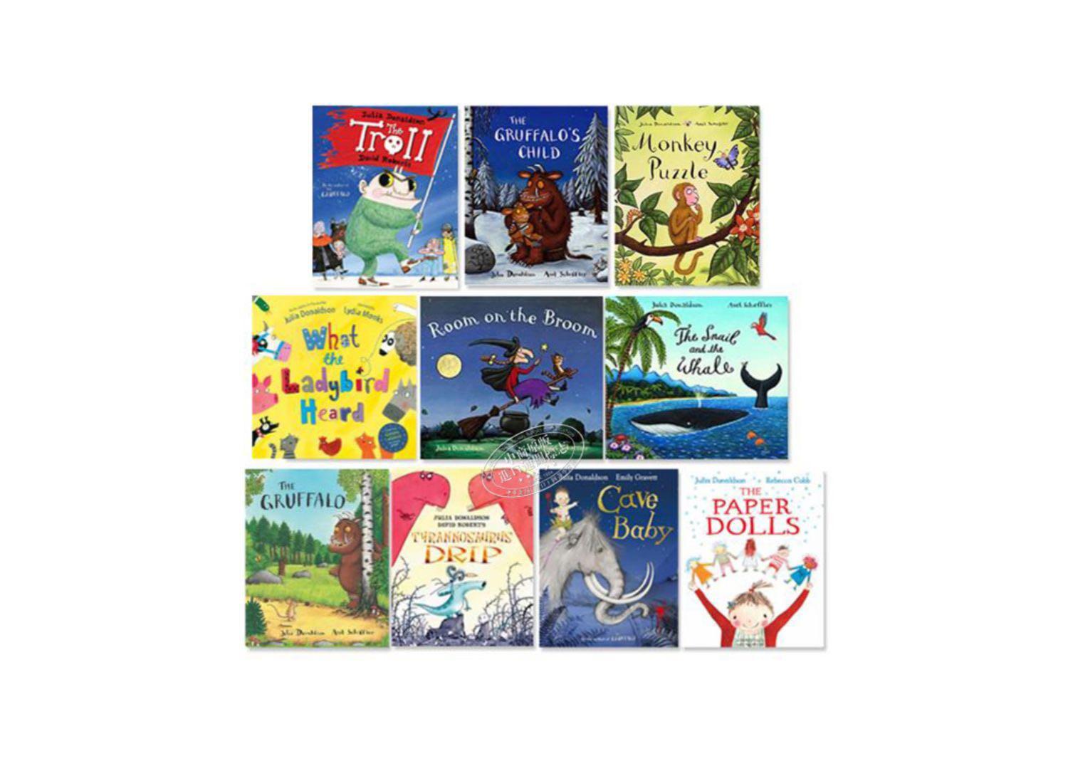Julia Donaldson Picture Book Collection (10 Books), 50 OFF
