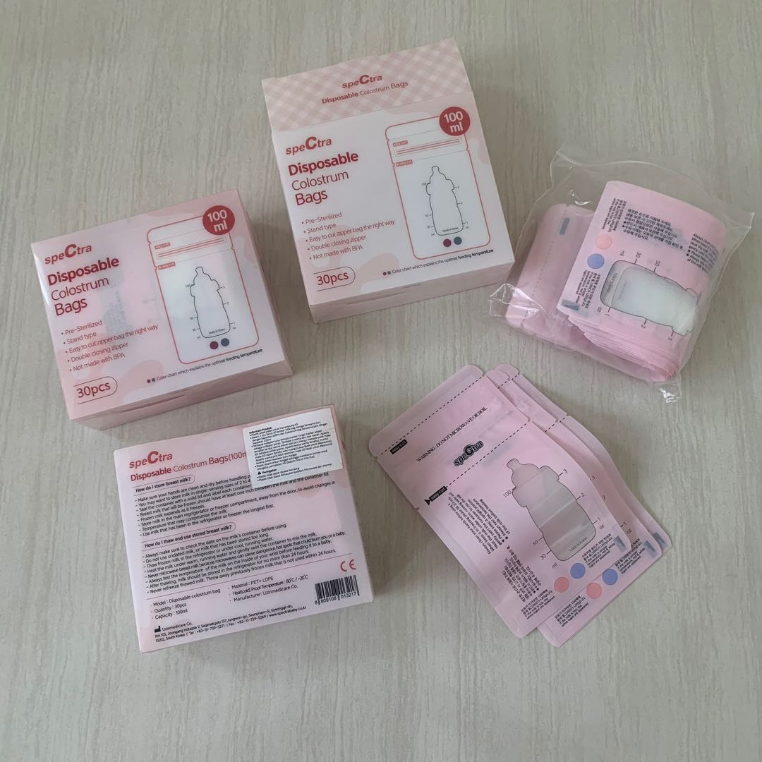 Kantong asi spectra 100ml total 80pcs